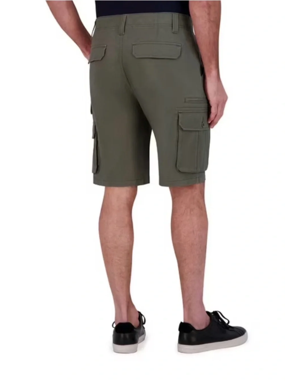 NWT! IRON Clothing Co Men's Flex Waistband Stretch Twill Pocket Cargo Short 42